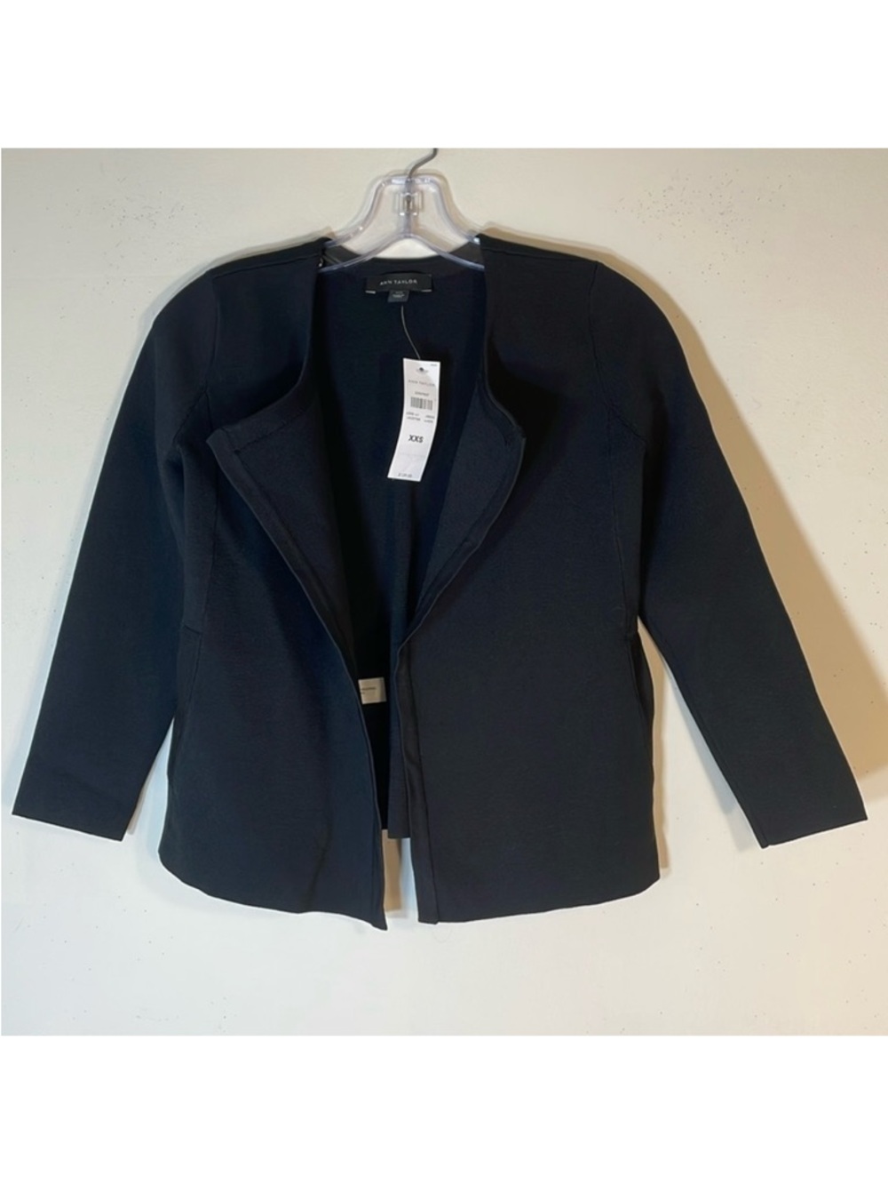 Ann Taylor Open Front Knit Jacket. XXS. NWT. $129!